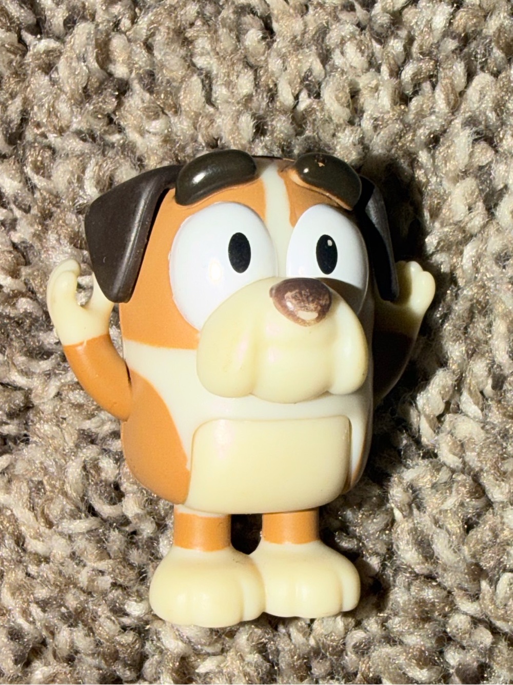 Bluey Friend WINTON English Bulldog Dog Space Invader Replacement Figure